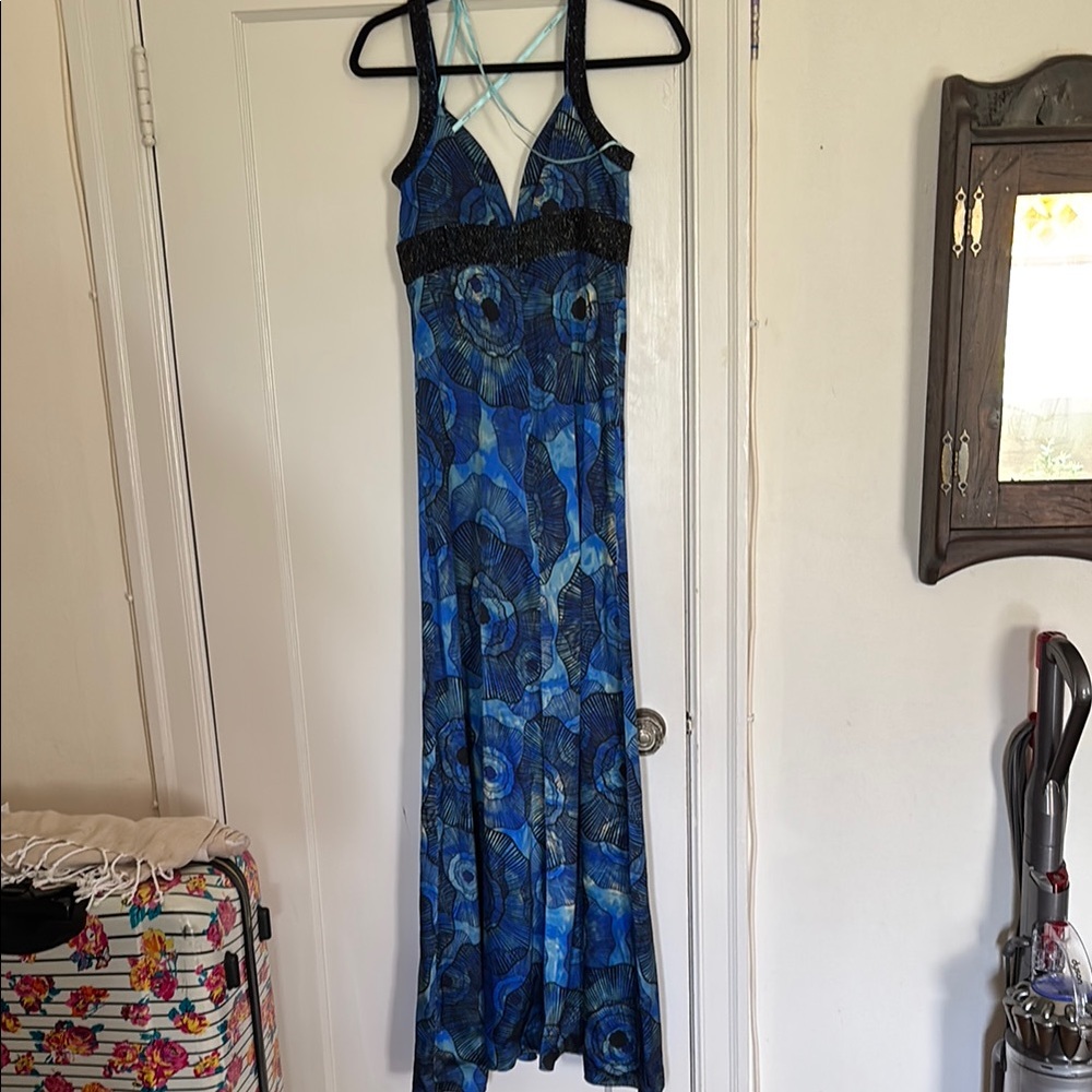 Marciano Blue Maxi Dress